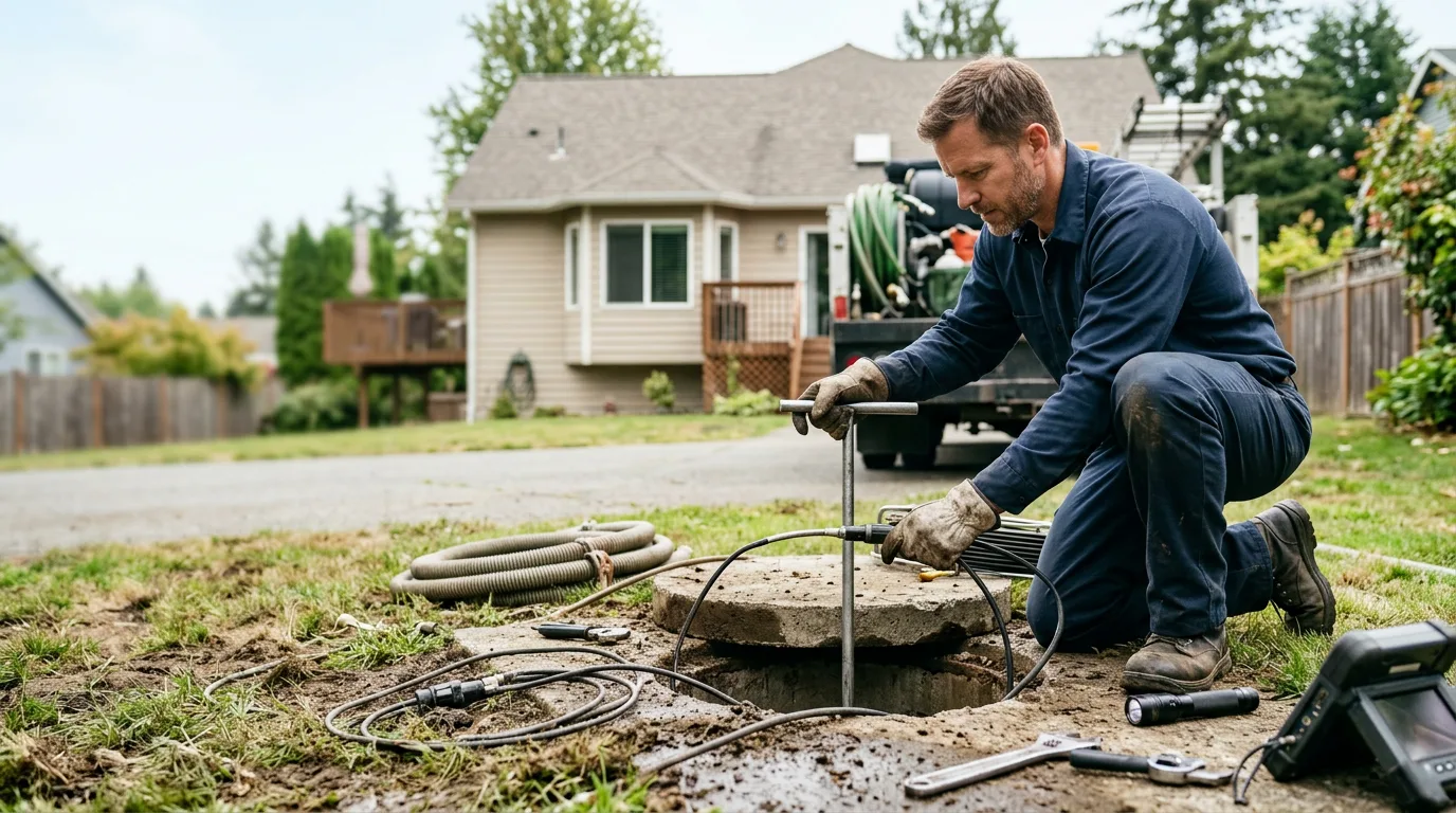Septic Tank Pumping in Montesano, WA
